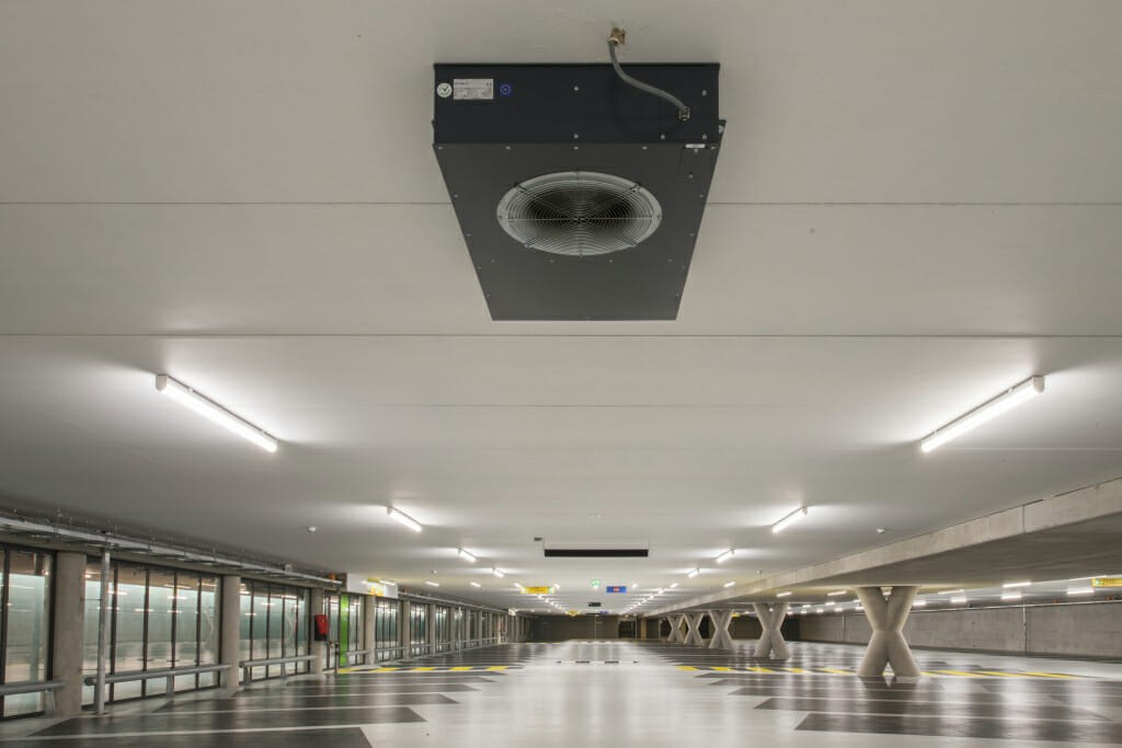 gasdetectiesystemen parkeergarages