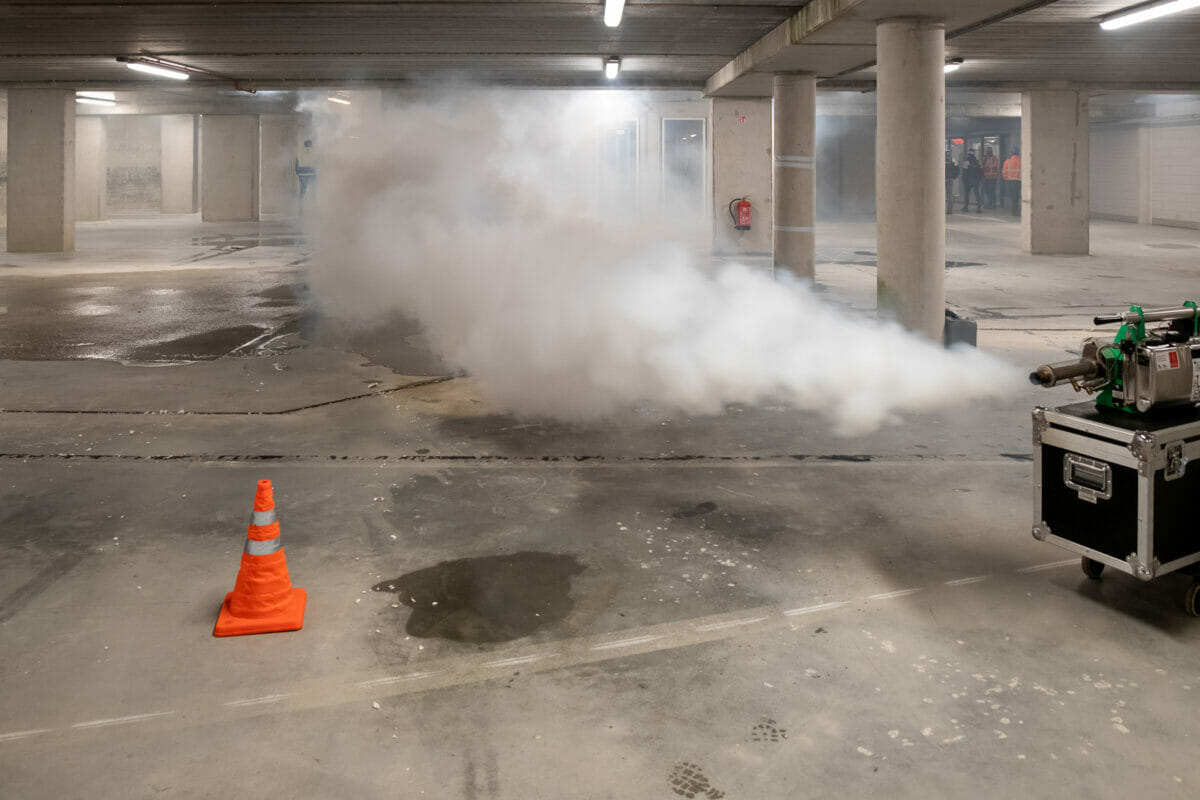 Duinhal Almere Rookproef in parkeergarage | System-Care B.V.