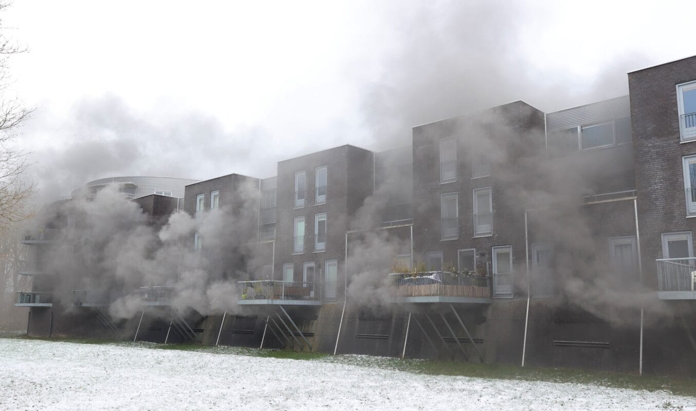 Brand Parkeergarage Velderwoude buitenzijde | System-Care b.v.